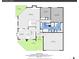 Floor plan showing balcony, living room, bedroom, and primary bedroom at 2615 Oak Dr # 5, Lakewood, CO 80215