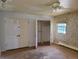 Bedroom featuring a ceiling fan and closet at 5521 Colorow Dr, Morrison, CO 80465