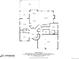 First floor plan showing layout including the living room, kitchen, and primary bedroom at 10738 Braesheather Ct, Highlands Ranch, CO 80126