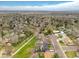 This aerial view showcases the home's location within a friendly neighborhood near walking paths at 13020 Julian Ct, Broomfield, CO 80020