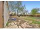 Large backyard with lawn and wooden fencing, a perfect space for outdoor activities at 16755 E Union Ave, Aurora, CO 80015