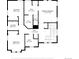 Second floor plan showing bedrooms, bathrooms, laundry, and walk-in closet layout at 27674 E 7Th Dr, Aurora, CO 80018