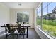 Bright dining room with natural light, modern table set, and inviting atmosphere at 7489 S Quail Cir # 814, Littleton, CO 80127