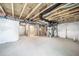 This unfinished basement shows a blank canvas for renovations at 3879 N Shawnee St, Aurora, CO 80019