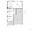 Open concept floor plan featuring a spacious kitchen, great room, dining area, and a three-car garage at 3879 N Shawnee St, Aurora, CO 80019