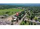 An aerial view of this property shows its proximity to green spaces and nearby shopping centers at 4856 E Hinsdale Pl, Centennial, CO 80122