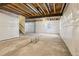 Unfinished basement, ready for customization at 6558 Kenzie Cir, Castle Pines, CO 80108