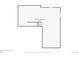 Basement layout showcasing a large, unfinished space with stairs leading up at 6558 Kenzie Cir, Castle Pines, CO 80108