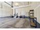 Spacious two-car garage with shelving for ample storage at 6558 Kenzie Cir, Castle Pines, CO 80108