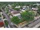 An aerial view shows a neighborhood with mature trees and various house styles, highlighting the community's charm at 1707 W 39Th Ave, Denver, CO 80211
