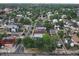 An aerial view showcases neighborhood's mix of homes, lush trees, and street layout, highlighting community appeal at 1707 W 39Th Ave, Denver, CO 80211