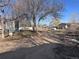 Property lot with shed in the background at 7486 Patrick St, Fort Lupton, CO 80621