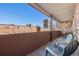 Balcony area overlooking neighborhood at 252 N Pennsylvania St # 305, Denver, CO 80203