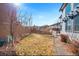 A spacious backyard with a fence, ready for outdoor activities and relaxation at 11010 Grayledge Cir, Highlands Ranch, CO 80130