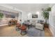 Bright and stylish living room with hardwood floors, modern decor, and comfortable seating for relaxing and entertaining at 1495 Zamia Ave # 3, Boulder, CO 80304