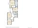 Detailed floor plan showcasing the layout of this beautiful home including the primary bedroom and balcony at 700 Cheyenne St, Golden, CO 80401