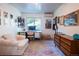 Well-lit home office with soft color and bright light is great for remote working and creativity at 2557 S Dover St # 85, Lakewood, CO 80227