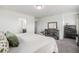 Serene main bedroom featuring modern decor and easy bathroom access at 20000 E 40Th Ave # 4, Denver, CO 80249
