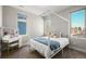 Cozy bedroom with ample natural light, a comfortable bed, and stylish decor at 4535 W 50Th Ave, Denver, CO 80212