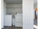 Laundry closet with washer and dryer hookups at 4538 Copeland Loop # 202, Highlands Ranch, CO 80126