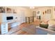 Bright living room with hardwood floors, modern decor, and comfortable furniture at 2795 Se Grapevine Rd, Idledale, CO 80453