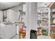 View of the basement laundry area and storage area in a home at 4705 Upham St, Wheat Ridge, CO 80033