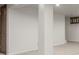Unfinished basement featuring carpet at 5890 W Quarles Dr, Littleton, CO 80128