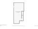 Basement floorplan outlining the layout of the unfinished basement with stairs to the first floor at 4101 S Lincoln St, Englewood, CO 80113