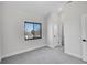 Bedroom with a ceiling fan, carpet, and a bright view from a modern window at 4101 S Lincoln St, Englewood, CO 80113