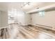 Spacious basement area with modern floors, and recessed lighting at 1856 S Steele St, Denver, CO 80210