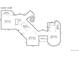 Upper level floor plan features three bedrooms, two bathrooms, and closet space at 5170 Pinyon Jay Rd, Parker, CO 80134