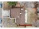 A high angle view of the roof and backyard at 6426 Zang Ct, Arvada, CO 80004