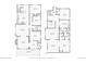 Detailed floor plan showcasing the layout of the entire home's two floors and room dimensions at 4253 Hooker St, Denver, CO 80211