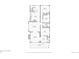 First floor plan features a kitchen, dining room, living room, bedrooms, an office, and a front porch at 4253 Hooker St, Denver, CO 80211