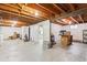Spacious unfinished basement ready for customization and additional living space at 5954 W Leawood Dr, Littleton, CO 80123