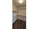 Spacious closet with double hanging rods and shelves at 6567 Pierson St, Arvada, CO 80004