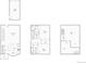 Detailed floor plan showcasing the layout of the kitchen, living room, bedrooms, and garage at 4395 E Jewell Ave # 3, Denver, CO 80222
