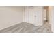 Bedroom with plush carpet, a closet with sliding doors, and a view into the hallway at 3578 Tranquility Trl, Castle Rock, CO 80109