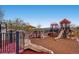 A vast playground equipped with climbing structures, slides, and other fun activities perfect for Gathering adventures at 3578 Tranquility Trl, Castle Rock, CO 80109