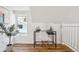 Bright office area with modern desk and a large window for plenty of natural light at 20 1/2 S Sherman St, Denver, CO 80209