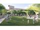 Community dog park with lush green grass, modern shade canopies, and pet-friendly amenities at 5771 W 92Nd Ave # 335, Westminster, CO 80031