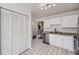 Bright kitchen featuring white cabinets, modern appliances, and a stylish subway tile backsplash at 5771 W 92Nd Ave # 335, Westminster, CO 80031