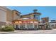 The Cheesecake Factory exterior showing the patio and outdoor dining in a shopping mall at 8959 Yellowcress St, Littleton, CO 80125