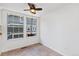 Bright kitchen nook with natural light, a ceiling fan, and tile flooring at 2013 S Helena St # B, Aurora, CO 80013