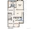 Floor plan of the upper level with owner's suite, three bedrooms, two bathrooms, loft, and laundry room at 2222 Flower Blossom Ave, Brighton, CO 80601