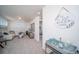 Bright living area with neutral paint, carpet and stylish furnishings at 13583 E 103Rd Ave, Commerce City, CO 80022