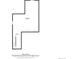 Floor plan of the basement area, with dimensions provided for the recreation space and hall at 3081 Youngheart Way, Castle Rock, CO 80109