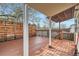 Outdoor deck with a privacy screen at 3356 Quivas St, Denver, CO 80211