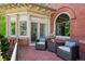 Charming outdoor patio featuring stylish seating, perfect for relaxing and enjoying the serene surroundings at 685 N Emerson St, Denver, CO 80218
