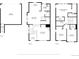 Full floor plan showing floor 1 with garage, floor 2 with living spaces, and floor 3 with bedrooms and baths at 4061 Nordland Trl, Castle Rock, CO 80109